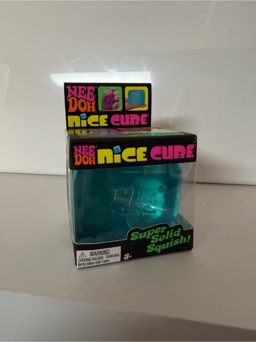 NEW NEEDOH Nice Cube Teal Super Solid Squish